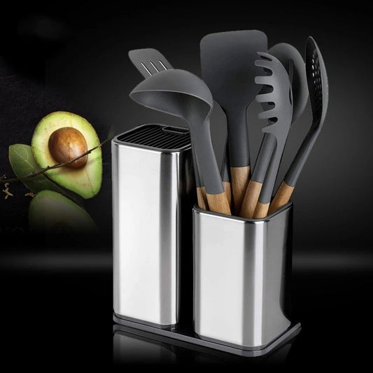 Large-Capacity Multifunctional Kitchen Tool Holder – Creative Organizer for Utensils